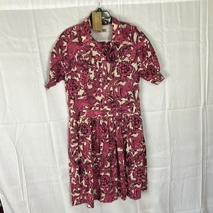 Burberry Women´s Midi Tropical Dress In Multicolor